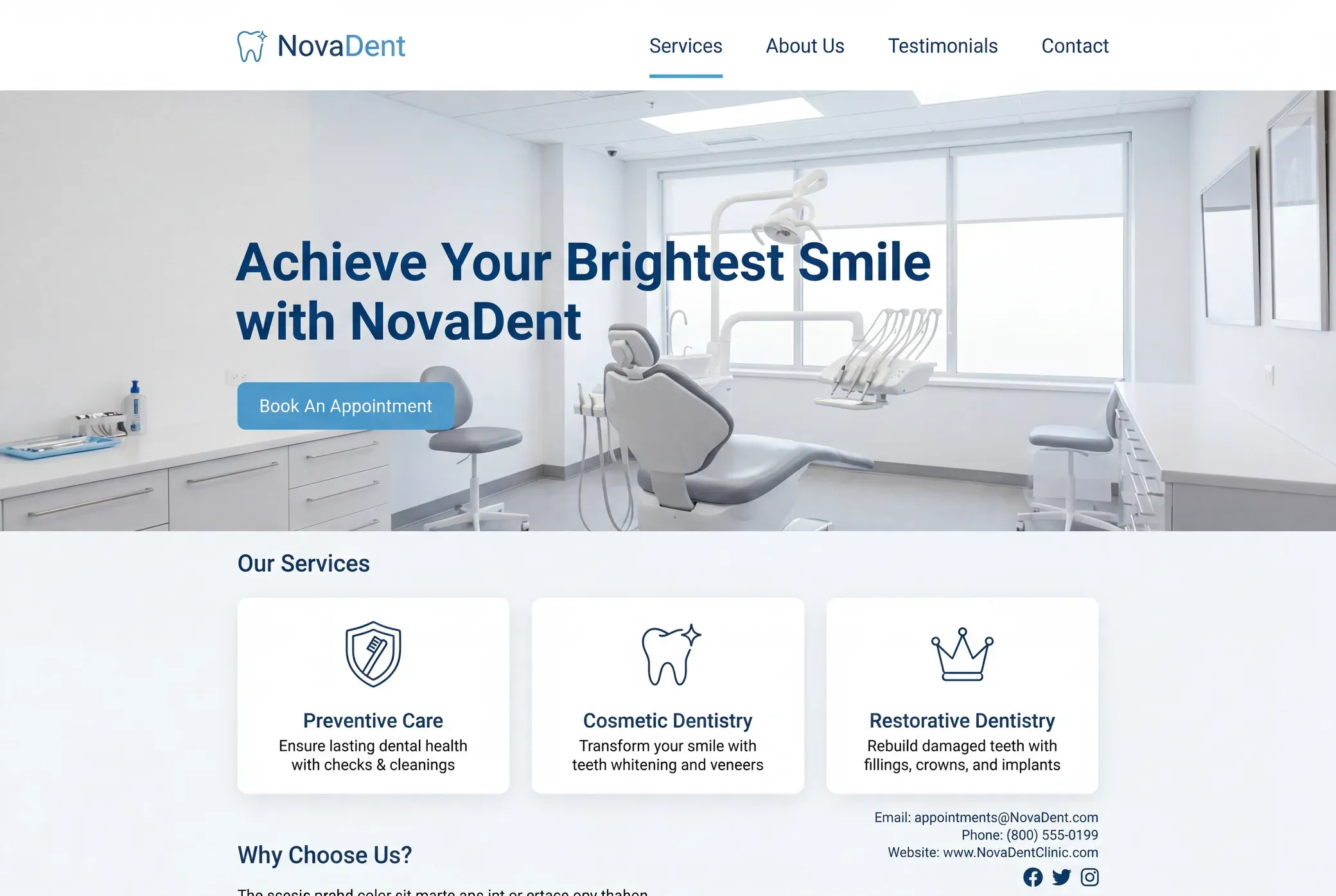 Portada del proyecto: NovaDent Studio